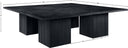 Belinda - Mid - Century Modern Modular Dining Table - Black - Meridian Furniture - Dining Tables - Elite Enclave Home