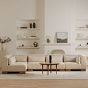 June - Dream Modular Sectional - Oatmeal - Moe's Home Collection - Stationary Sectionals - Elite Enclave Home