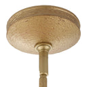 Algiers - 8 Light Drum Pendant - Gold / White - Uttermost - Pendant Lighting- Elite Enclave Home