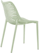 Mykonos - Outdoor Patio Dining Chair (Set of 2) - Meridian Furniture - Chair Sets- Elite Enclave Home