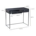 Atelier - Desk - Black - Moe's Home Collection - Writing Desks - Elite Enclave Home
