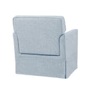 Paula - Slipcover Accent Armchair - Light Blue - 510 Design - Arm Chairs - Elite Enclave Home