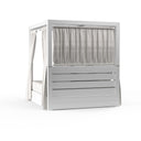 Newport - Resort King Daybed, No Welt - Cast Silver / White