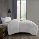 Microfiber With HeiQ Smart Temp - Oversized Down Alt Comforter With HeiQ Smart Temp Treatment - White