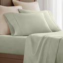 King Sateen Pillowcase Set - Sage