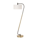 Irwin - Floor Lamp - Curved Brass - Uttermost - Floor Lamps- Elite Enclave Home