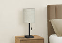 Metal Candlestick USB Table Lamps With Beige Drum Shade (Set of 2) - Black - HomeRoots - Lamp Sets - Elite Enclave Home
