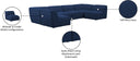Miramar - 6 Piece Modular Sectional - Meridian Furniture - Stationary Sectionals - Elite Enclave Home