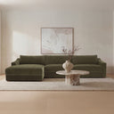 Farrow - Left Sectional - Cedar Green - Moe's Home Collection - Stationary Sectionals - Elite Enclave Home