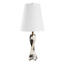 Marcela - Panda Marble Buffet Lamp - Black