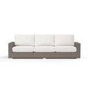 Coronado - Sofa, With Self Welt - Canvas Flax / Dark Brown