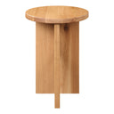 Grace - Accent Table Natural Oak - Light Brown - Moe's Home Collection - Accent Tables - Elite Enclave Home