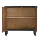 Muestra - Wood Grain 2 Door Cabinet - Black / Woodtone - Uttermost - Accent Cabinets - Elite Enclave Home