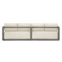 Remsen - Outdoor Sofa - White / Brown