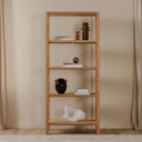 Nolan - Bookcase - Natural - Moe's Home Collection - Etageres - Elite Enclave Home