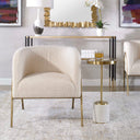 Jacobsen - Shearling Accent Chair - Uttermost - Accent Chairs - Elite Enclave Home