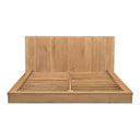 Plank - Queen Bed - Natural Oak - Moe's Home Collection - Slat Beds - Elite Enclave Home