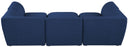 Miramar - 6 Piece Modular Sectional - Meridian Furniture - Stationary Sectionals - Elite Enclave Home