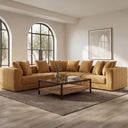 Davie - Corner Chair - Golden Yellow - Moe's Home Collection - Corners - Elite Enclave Home