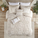 Suzanna - King Comforter Mini Set - Taupe