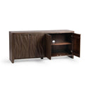 Braxton - 4 Door Cabinet - Tundra Brown - Classic Home - Sideboards - Elite Enclave Home