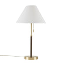 Bromley - Two Tone Pull - Chain Table Lamp - Gold / Brown - INK+IVY - Table Lamps - Elite Enclave Home