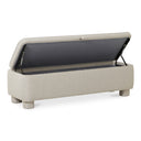 Ichigo - Storage Bench - Light Gray - Moe's Home Collection - Storage Benches - Elite Enclave Home