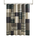 Winter Hills - Shower Curtain - Tan