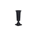 Cassia - Cast Aluminum Vase - Black - Moe's Home Collection - Vases & Jars - Elite Enclave Home
