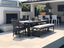 Milano - Dining Chair, With Self Welt - Echo Ash / Dark Gray