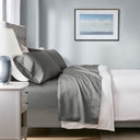1000 Thread Count - King HeiQ Smart Temperature Blend 4 Piece Sheet Set - Charcoal