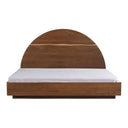Watson - King Bed - Walnut - Moe's Home Collection - Slat Beds - Elite Enclave Home