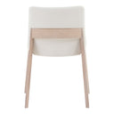 Deco - Oak Dining Chair (Set of 2) - Cream White - Moe's Home Collection - Chair Sets - Elite Enclave Home