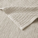 Spa - 6 Piece Jacquard Antimicrobial Towels Set - Taupe - Madison Park - Towel Sets - Elite Enclave Home