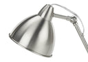 Metal Round USB Table Lamp With Nickel Dome Shade - Nickel - HomeRoots - Table Lamps - Elite Enclave Home