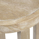 Harley - Round Accent Table - Reclaimed Wheat - Martha Stewart - Accent Tables - Elite Enclave Home