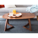 Godenza - Small Coffee Table - Natural Walnut - Moe's Home Collection - Coffee Tables - Elite Enclave Home