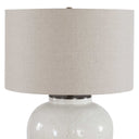 Jarret - Glaze Table Lamp - White