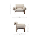 Cardero - Lounge Chair - Beige - Moe's Home Collection - Arm Chairs - Elite Enclave Home