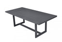 Aluminum Outdoor Dining Table - Charcoal