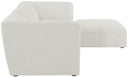 Miramar - 4 Piece Modular Sectional - Meridian Furniture - Stationary Sectionals - Elite Enclave Home