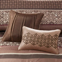 Princeton - California King Piece Comforter (Set of 7) - Red