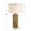 Echo - Table Lamp - Gold - Uttermost - Table Lamps- Elite Enclave Home