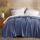 Bamboo Cotton - Full/Queen Rayon From Blanket - Navy