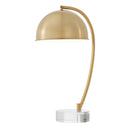 Romani - Brass Desk Lamp - Gold - Uttermost - Table Lamps- Elite Enclave Home