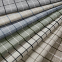 Anaheim - 50x108" Plaid Rod Pocket And Back Tab Curtain Panel With Fleece Lining - Black - Madison Park - Curtains & Drapes - Elite Enclave Home