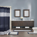 Amherst - 20" x 30" Tufted Bath Rug - Navy - Madison Park - Bath Rugs & Mats - Elite Enclave Home