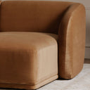 Faye - Right Sectional - Tan - Moe's Home Collection - Stationary Sectionals - Elite Enclave Home