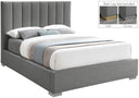 Pierce - Bed - Meridian Furniture - Upholstered Beds - Elite Enclave Home