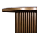 Tower - Dining Table - Antique Brass - Moe's Home Collection - Dining Tables - Elite Enclave Home